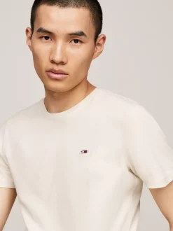 T-Shirty*Tommy Hilfiger Zestaw 2 T-shirtów O Wąskim Kroju NEWSPRINT / WHITE