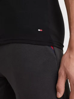 Stroje Domowe|Multipacks*Tommy Hilfiger Zestaw 3 T-shirtów Premium Essential BLACK/ BLACK / BLACK