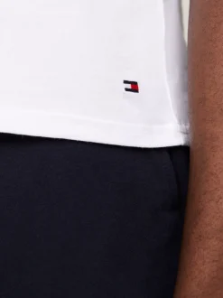 Stroje Domowe|Multipacks*Tommy Hilfiger Zestaw 3 T-shirtów Premium Essential WHITE/WHITE/WHITE