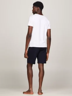 Stroje Domowe|Multipacks*Tommy Hilfiger Zestaw 3 T-shirtów Premium Essential WHITE/WHITE/WHITE