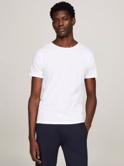Stroje Domowe|Multipacks*Tommy Hilfiger Zestaw 3 T-shirtów Premium Essential BLACK/WHITE/GREY HEATHER