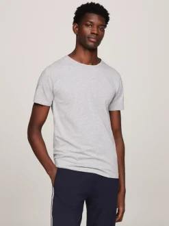 Stroje Domowe|Multipacks*Tommy Hilfiger Zestaw 3 T-shirtów Premium Essential BLACK/WHITE/GREY HEATHER
