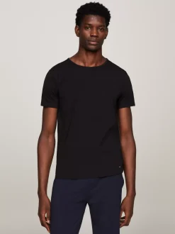 Stroje Domowe|Multipacks*Tommy Hilfiger Zestaw 3 T-shirtów Premium Essential BLACK/WHITE/GREY HEATHER