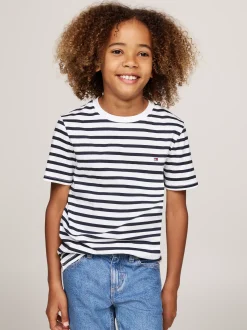 Bielizna & Skarpetki|Underwear & Socks*Tommy Hilfiger Zestaw 2 T-shirtów TH Original DESERT SKY BRETON / WHITE