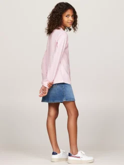 Bielizna & Skarpetki*Tommy Hilfiger Zestaw 2 T-shirtów Z Długim Rękawem LIGHT PINK/WHITE