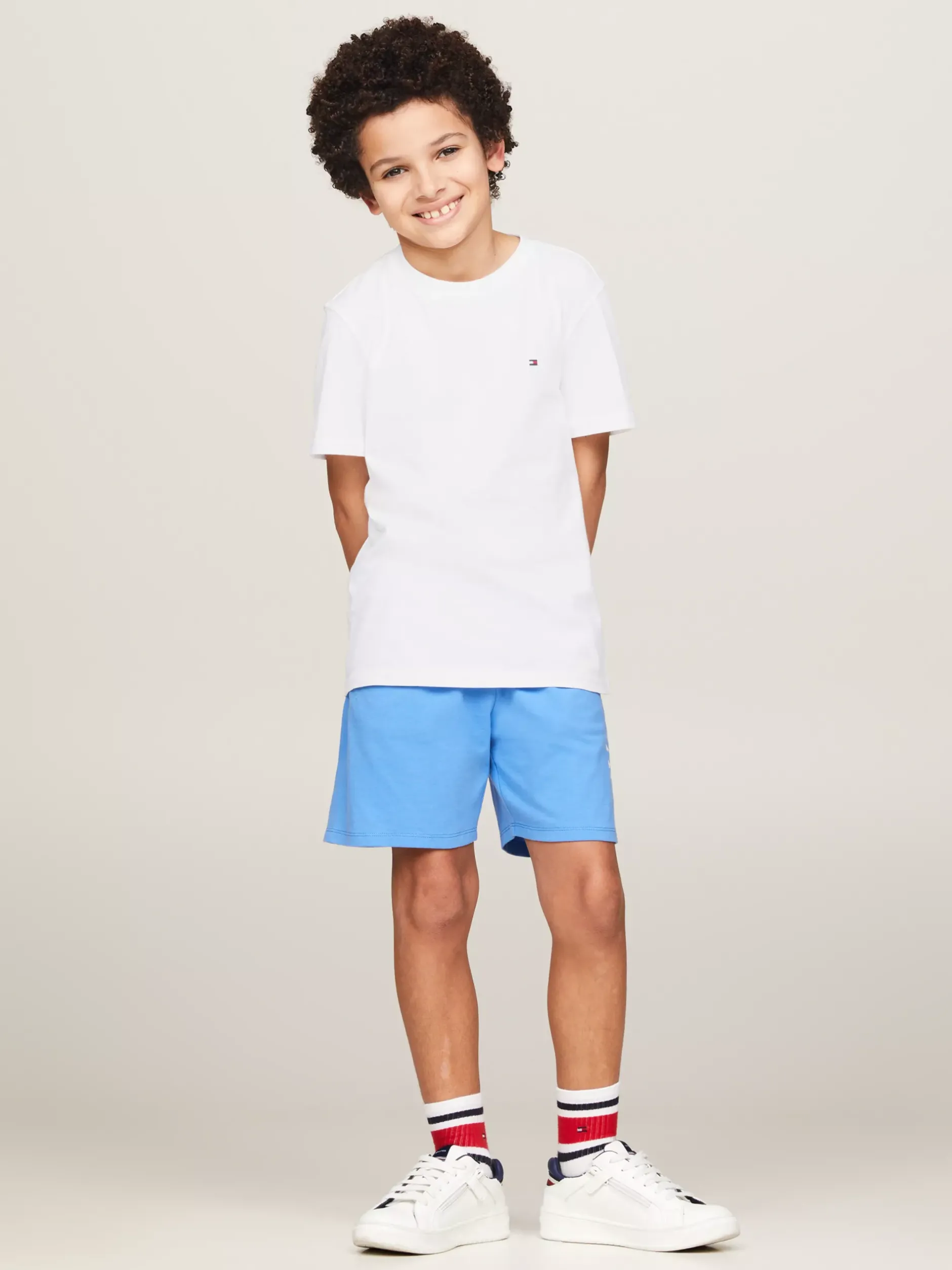Underwear & Socks|T-Shirty I Koszulki Polo*Tommy Hilfiger Zestaw 2 T-shirtów Z Wyhaftowaną Flagą DESERT SKY/WHITE