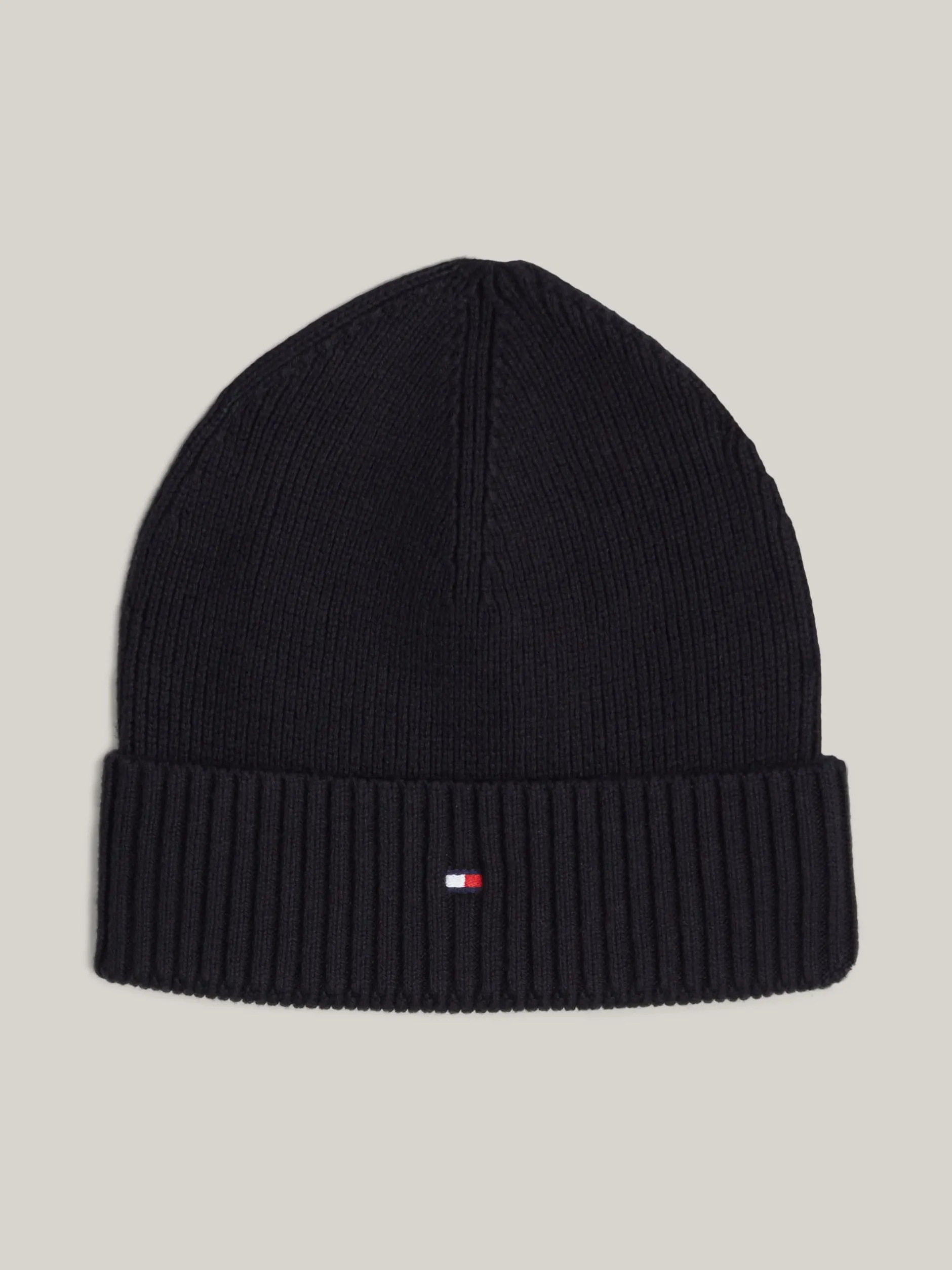 Czapki I Szaliki*Tommy Hilfiger Zestaw: Czapka Beanie I Rękawiczki Z Kaszmirem BLACK