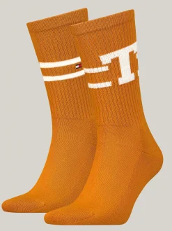 Skarpetki*Tommy Hilfiger Zestaw Dwóch Par Skarpetek Z Logo GOLD