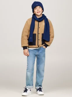 Obuwie I Akcesoria|Obuwie I Akcesoria*Tommy Hilfiger Zestaw Essential Z Czapką I Szalikiem BLUE INK