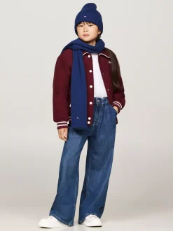Obuwie I Akcesoria|Obuwie I Akcesoria*Tommy Hilfiger Zestaw Essential Z Czapką I Szalikiem BLUE INK