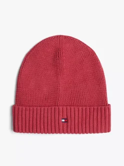 Obuwie I Akcesoria|Obuwie I Akcesoria*Tommy Hilfiger Zestaw Essential Z Czapką I Szalikiem HERITAGE PINK