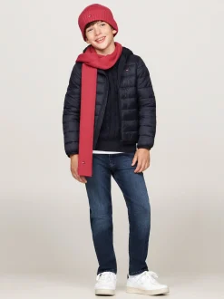 Obuwie I Akcesoria|Obuwie I Akcesoria*Tommy Hilfiger Zestaw Essential Z Czapką I Szalikiem HERITAGE PINK