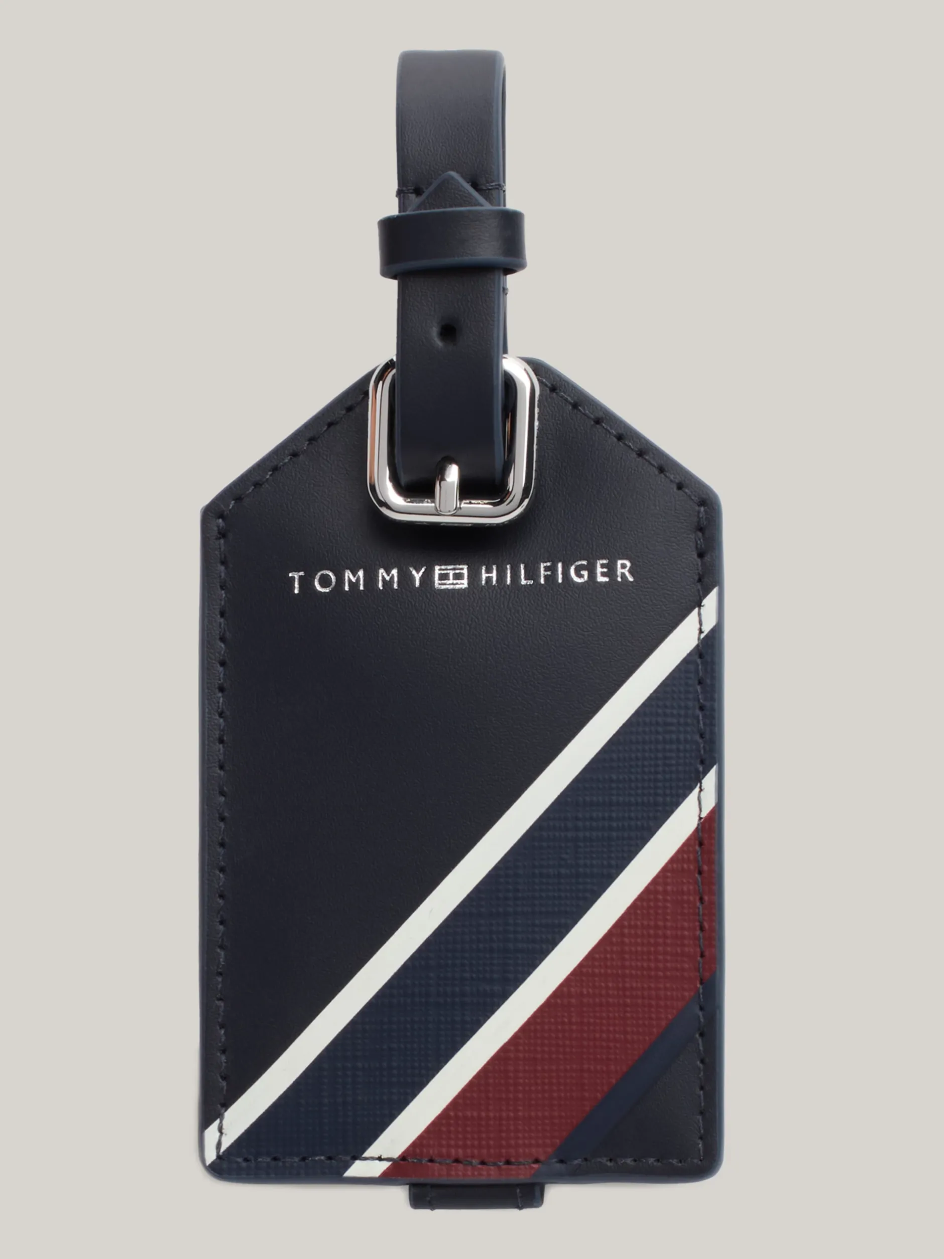 Portfele & Breloczki Do Kluczy*Tommy Hilfiger Zestaw: Etui Na Paszport I Zawieszka Na Bagaż SPACE BLUE