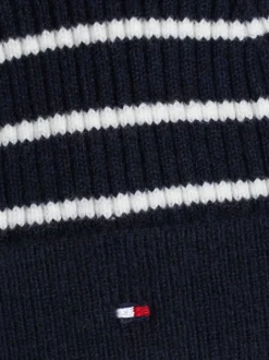 Dziewczynki|Chłopcy*Tommy Hilfiger Zestaw Na Prezent Z Czapką Beanie I Szalikiem DESERT SKY