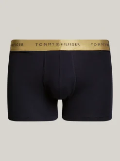 Kąpielówki|Bielizna*Tommy Hilfiger Zestaw Prezentowy 5 Par Bokserek Z Logo GOLD/GOLD/GOLD/GOLD/GOLD