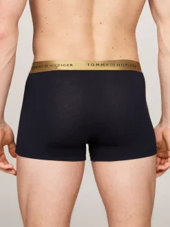 Kąpielówki|Bielizna*Tommy Hilfiger Zestaw Prezentowy 5 Par Bokserek Z Logo GOLD/GOLD/GOLD/GOLD/GOLD
