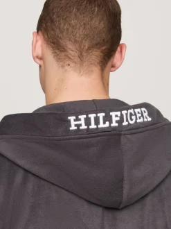Stroje Domowe*Tommy Hilfiger Zestaw Upominkowy Z Szlafrokiem Hilfiger Monotype DARK ASH
