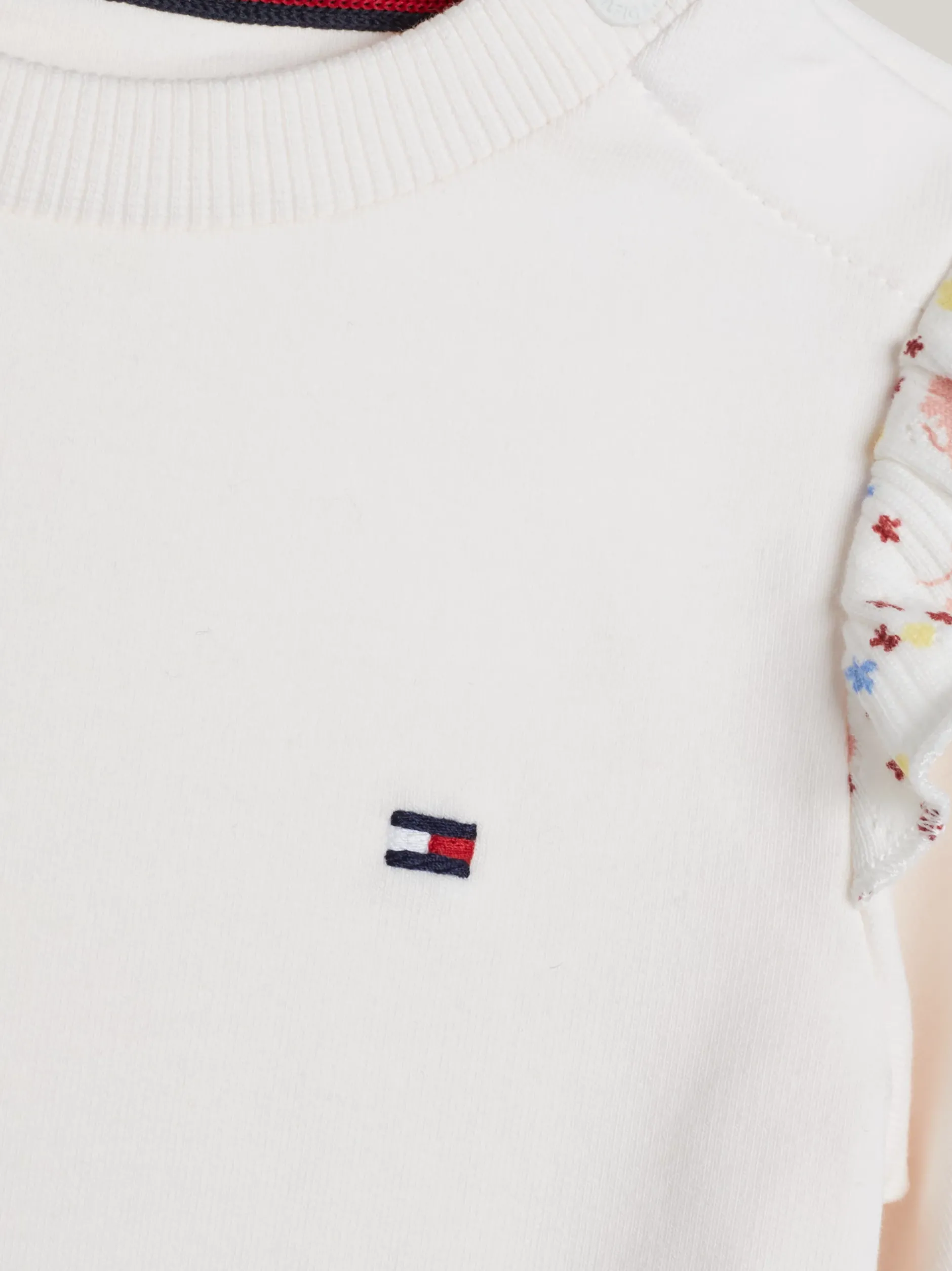 Dziewczynki|Chłopcy*Tommy Hilfiger Zestaw Z Bluzą I Joggerami Z Motywem Kwiatowym ANCIENT WHITE FLOWER ALLOVER
