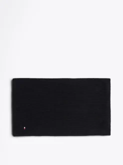 Czapki I Szaliki*Tommy Hilfiger Zestaw Z Czapką Beanie I Szalikiem Hilfiger BLACK