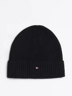 Czapki I Szaliki*Tommy Hilfiger Zestaw Z Czapką Beanie I Szalikiem Hilfiger BLACK