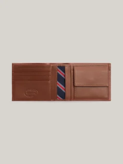 Portfele & Breloczki Do Kluczy*Tommy Hilfiger Zestaw Z Portfelem I Brelokiem Do Kluczy COGNAC