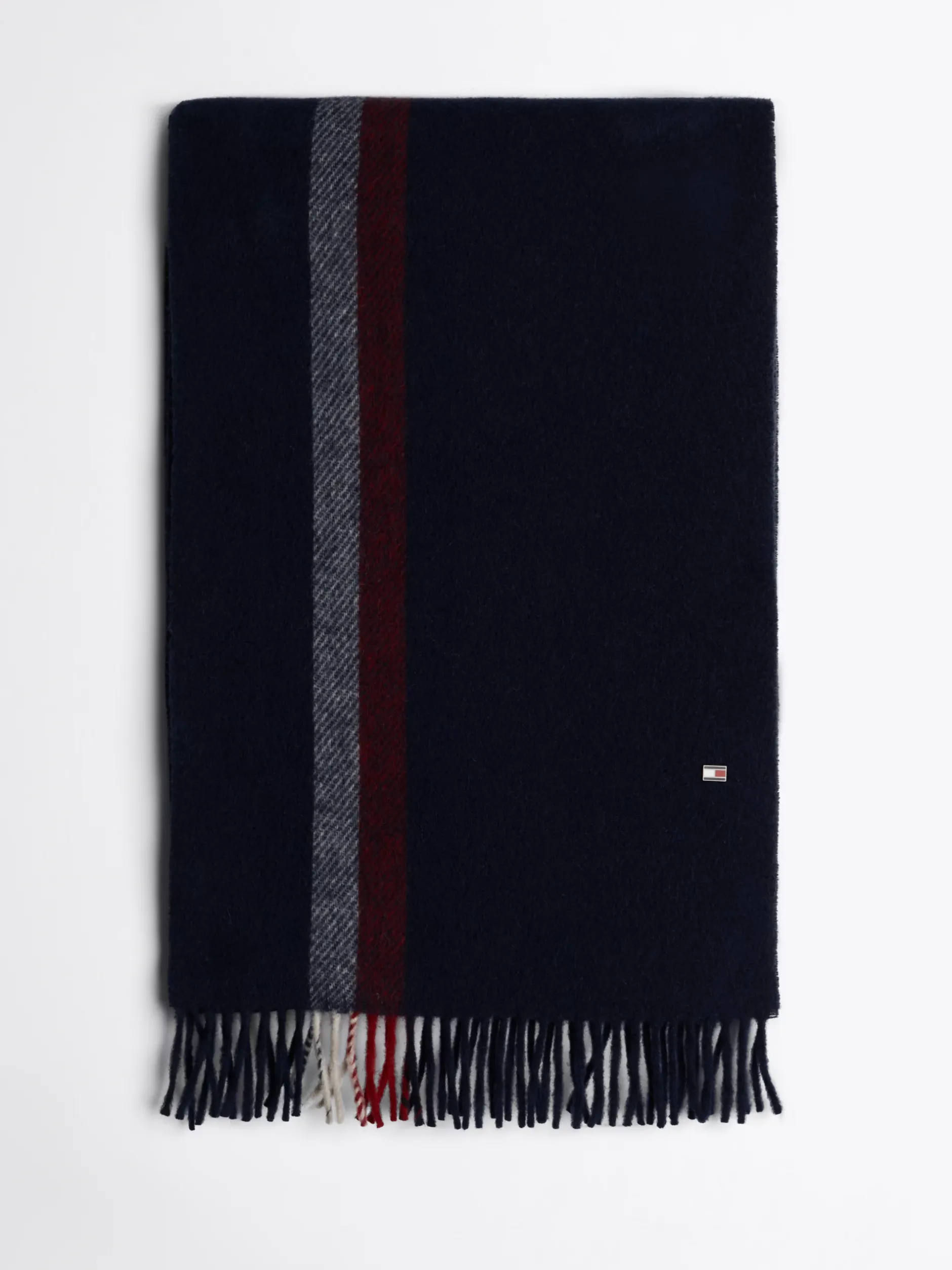 Czapki I Szaliki*Tommy Hilfiger Zestaw Z Szalikiem I Rękawiczkami Corporate SPACE BLUE