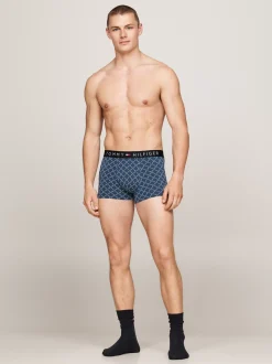 Kąpielówki|Bielizna*Tommy Hilfiger Zestaw Ze Skarpetami I Bokserkami TH Original MICRO FOULARD/DES SKY