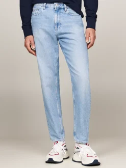 Jeansy*Tommy Hilfiger Zwężane Jeansy Isaac DENIM LIGHT