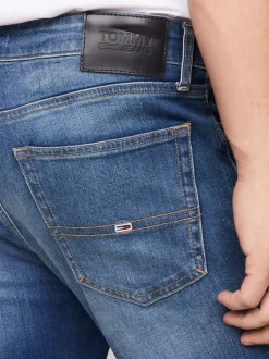 Jeansy*Tommy Hilfiger Zwężane Jeansy O Wąskim Kroju WILSON MID BLUE STRETCH