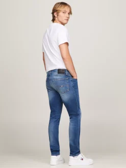 Jeansy*Tommy Hilfiger Zwężane Jeansy O Wąskim Kroju WILSON MID BLUE STRETCH
